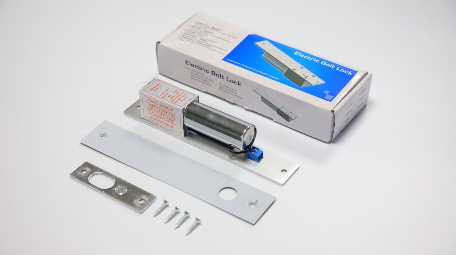 Electric Bolt Lock Feedback 5 Wires for Access Control Manglam Telecom